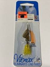 Vintage    Blue Fox  Vibrax  Foxtail   #0   G...
