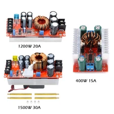 400W 15A  1200W 20A 1500W 30A Converter Boost Step-up Power Supply Module New
