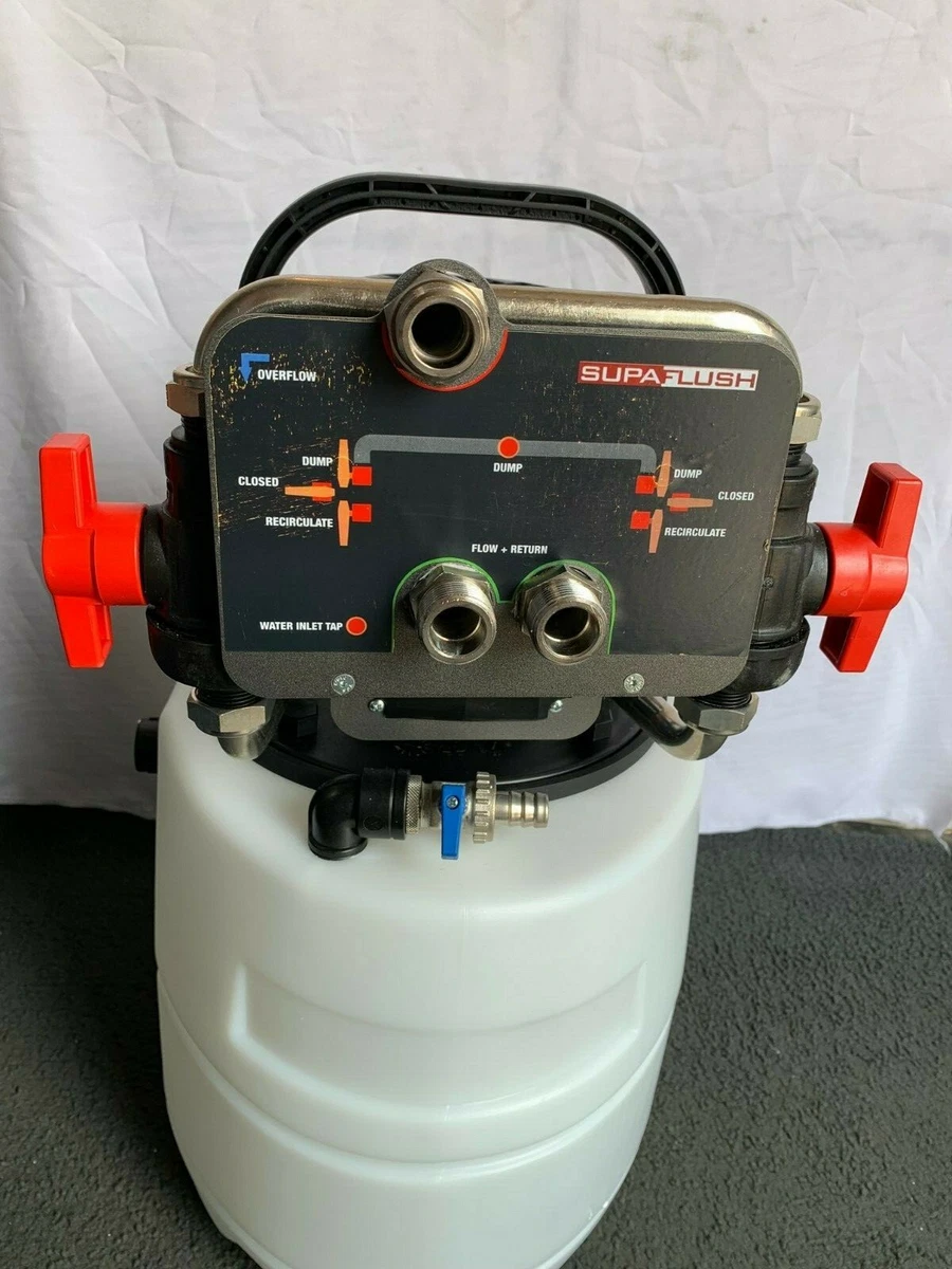 Central Heating Power flushing Power Flush Unit Machine PUMP ADAPTER 0.75  HP | eBay