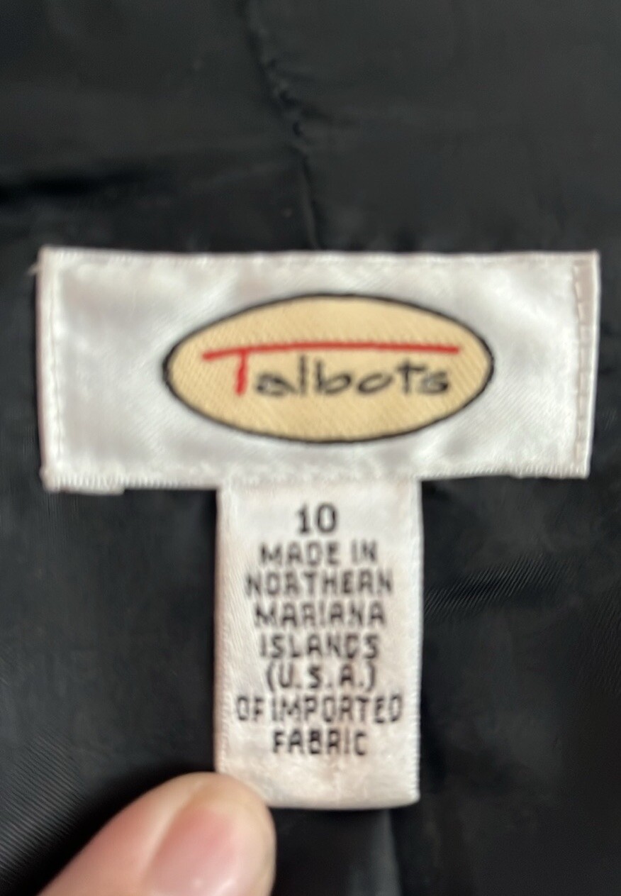 Talbots black blazer button down   jacket women’s… - image 2