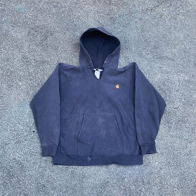 carhartt vintage hoodie ビンテージ　フード Vintage Carhartt Sherpa Fleece Hoodie Sweater - Etsy