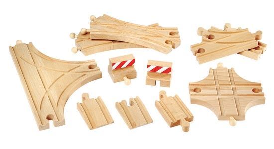 BRIO 33307 Expansion Pack - Advanced Wooden Train Track for Kids Age 3 Years Up - Compatible with all BRIO Railway Sets & Accessories - Image 8