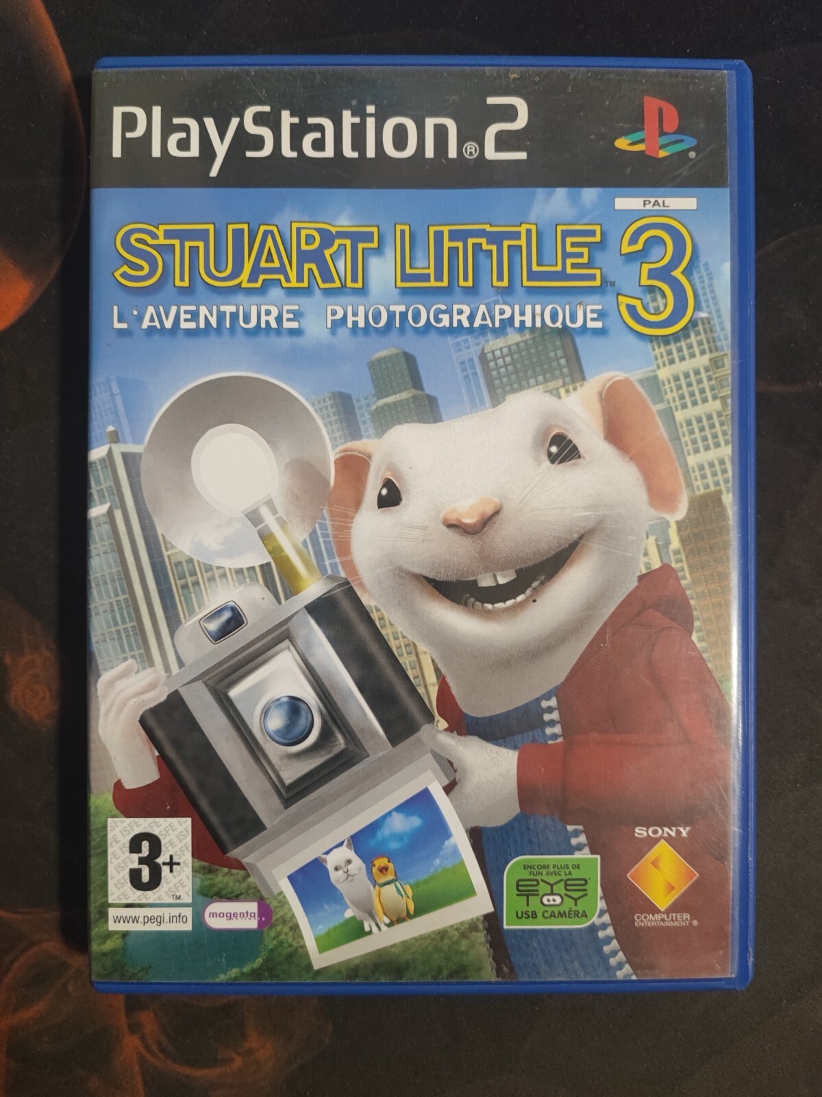 Stuart Little 3 L'aventure Photographique - Complet FR - Sony PS2 Playstation 2