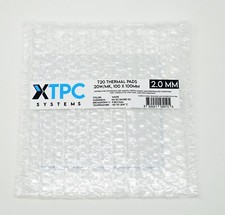 XTPC Systems T20 Thermal Pads 20W/mK , 100x100mm, White, 2.0mm thickness