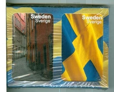 Two Decks Non-Standard Playing Cards, "Sweden", by Finders Forum, Canada