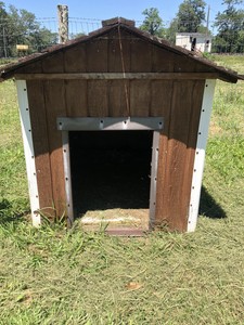 outdoor insulated dog kennel