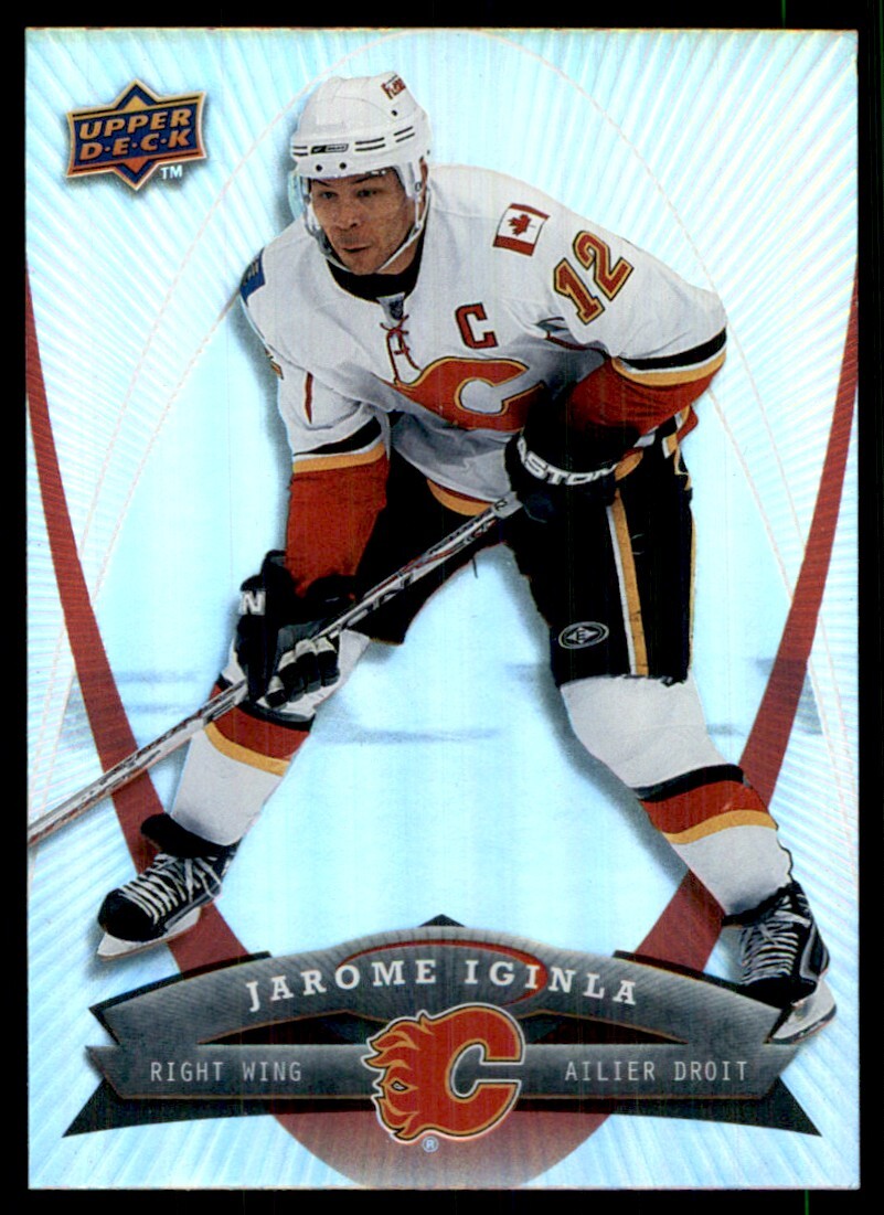 2008-09 McDonald's Upper Deck Jarome Iginla Calgary Flames
