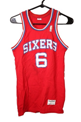 Adidas Julius Erving #6 Warm Up Shirt SizeXXL Philadelphia 76ers 