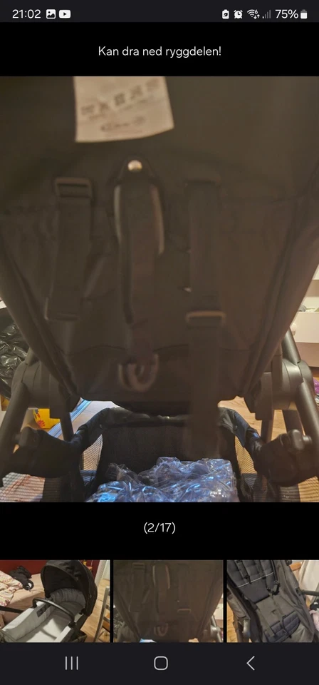 Graco Transform Pram 2-in-1 Pushchair Pram Set From Birth-22kg Black - Image 4 of 4