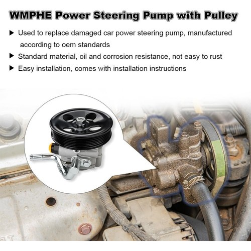 1* Power Steering Pump 21-5168 For 1998-2002 Toyota Corolla Chevrolet Prizm 1.8L - Picture 9 of 10