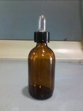 STOCK DI FLACONI IN VETRO SCURO  DA 50 ml  CON CONTAGOCCE A SIGILLO 