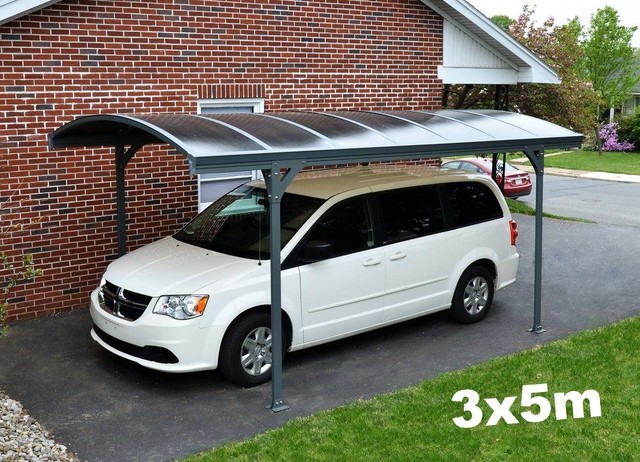 Heavy Duty Car Shed Garage Canopy Outdoor Carport Structure Steel