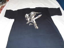 Vintage The Legend of Zelda- Ocarina of Time Link Black T- Shirt XL 42 1998