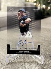 James Nelson 2017 Leaf Trinity Clear One Auto CA-JN1