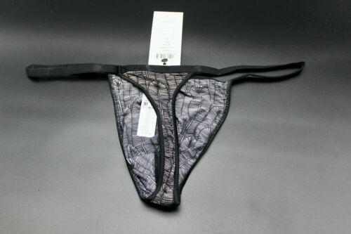 Sous-vêtements string string imprimé noir pour hommes taille M L XL - Photo 1 sur 9