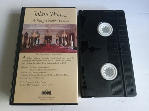 'Iolani Palace (VHS) Honolulu, Hawai'i - A King's Noble Vision - Picture 2 of 2