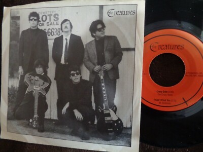 THE CREATURES CRAZY DATE E.P. ORIGINAL ON CHAOS 777!! INCREDIBLE ROCK & RARE!!