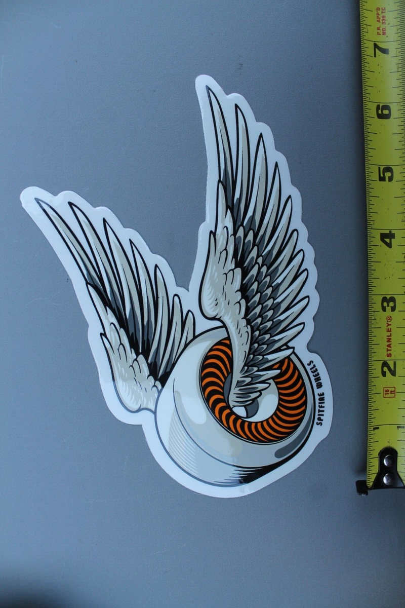 Spitfire Skateboard Wheels Orange Wings Fly SF2A Vintage