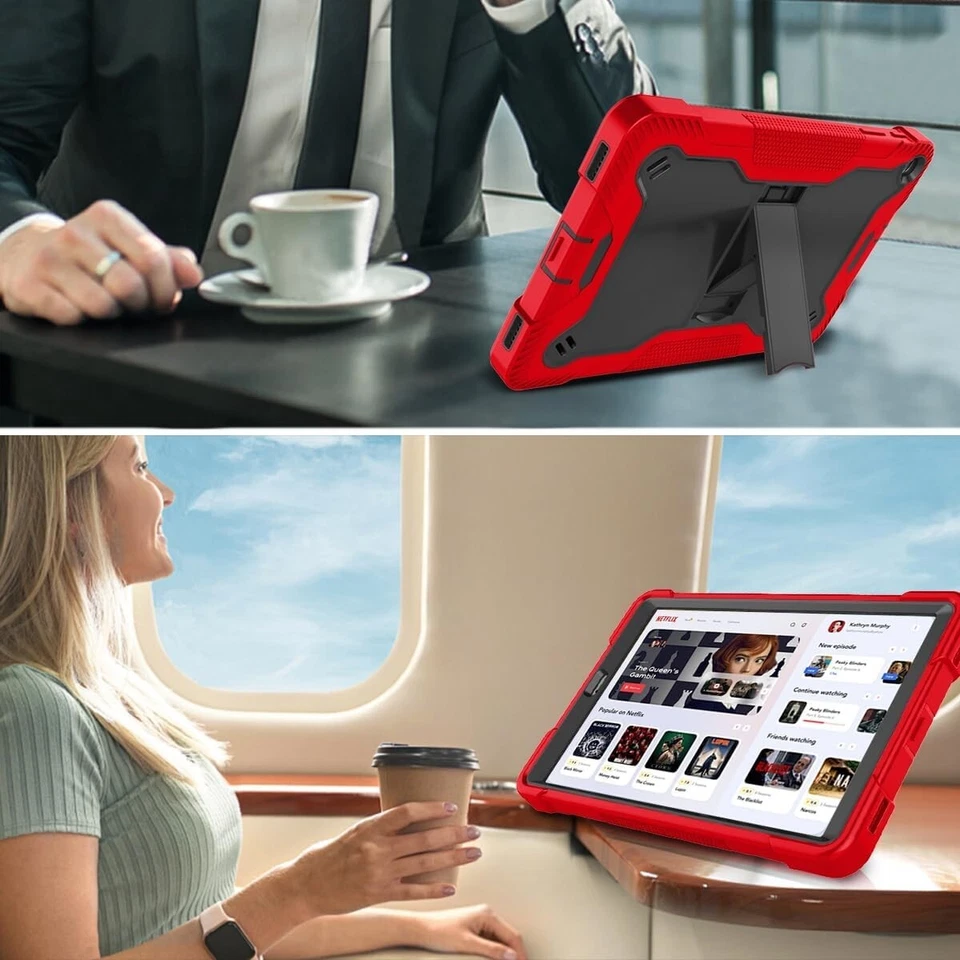 For Samsung Galaxy Tab A 10.1 2019 SM-T510/T515/T517 Case Cover Rugged Bumper - Image 2 of 4