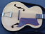 thumbnail 2 - Vintage Kay Hollow Body Acoustic Guitar w/ Inlay Pearl Neck Kluson Deluxe Tuners