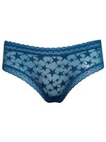 M&S TEAL All Over Lace Mini Knickers - Size 6 to 26
