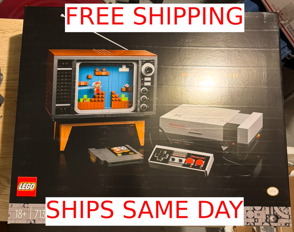 LEGO Nintendo Entertainment System 71374 NES Building Kit  *SHIPS SAME DAY*