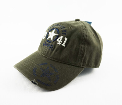 Jeep 1941 Hat Men/'s Unisex Grey Adjustable Embroidery Sport Baseball Ball Cap