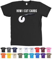 How I Cut Carbs T-shirt Pizza Cutter Funny Tee - Many Colors How I Cut Carbs T-shirt Pizza Cutter Funny Tee - Many Colors