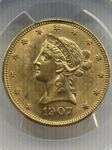 1907-P Liberty Eagle — photo from the most recent tracked eBay sale