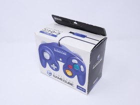 GC Controller Indigo Purple Nintendo GameCube W/ box Game Cube US Seller