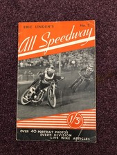 Speedway book Eric Linden's All Speedway No.2