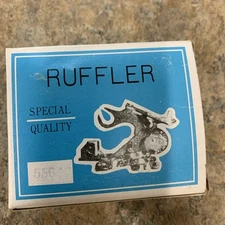 Ruffler for sewing machine presser foot attachment Greist Ruffles 