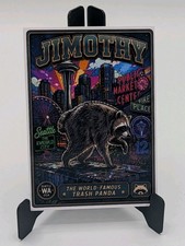 Jimothy ACEO Custom Card - Seattle Raccoon Ar...