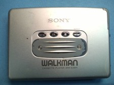 Sony WM-EX811 Walkman Cassette Player Silver Used Japan Tested