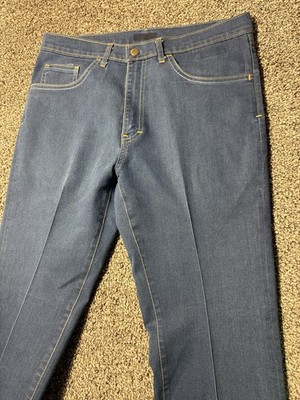 Blue Delta Tom James Jeans Mens 33x36 Denim Bespoke Custom Made in USA