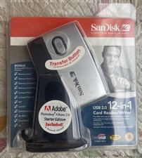 SANDISK 12 IN 1 CARD READER WRITER SDDR-89-A15 NEW