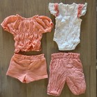 0-3 Baby Girl Outfits (set of 2) — photo 2