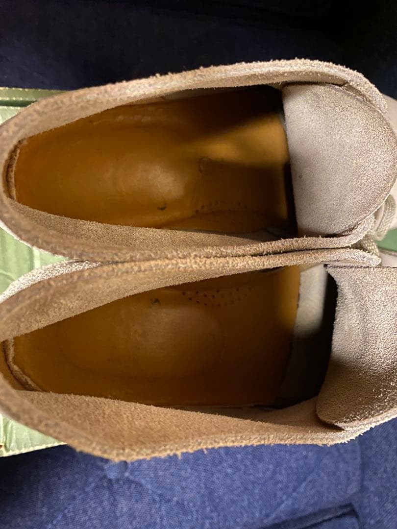 Men 8.5US Vintage British Army Clarks Desert Trooper Size 8 Rare Model Limited E image 8