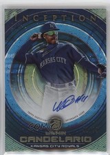 2022 Bowman Inception Prospect Blue Foil 91/99 Wilmin Candelario Auto 0c6