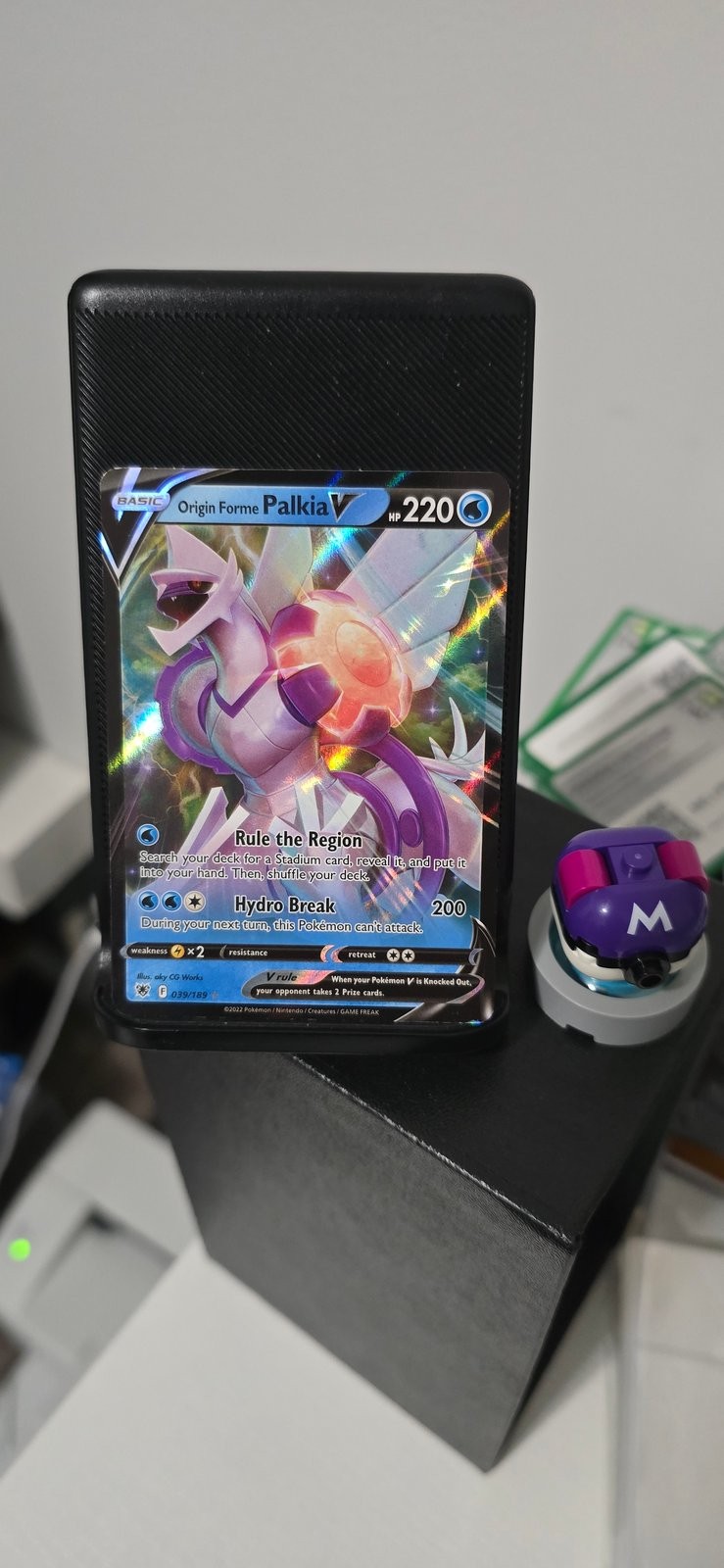 Origin Forme Palkia V Astral Radiance #39 Holo Pokemon TCG NM
