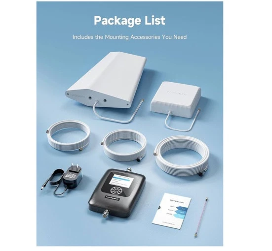 Cell Phone Booster /Smart App & Help/  Up To 5,000 Sq. Feet/ Boosts 5G 4G Lite - Image 2 of 4