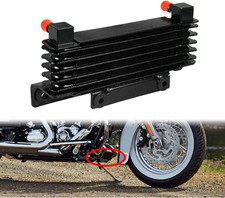 Motorcycle Oil Cooler Radiator Fit for Harley Touring Road King Road Electra Str