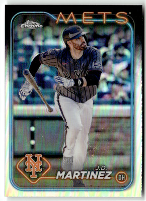 2024 Topps Chrome MLB No. USC109 J.D. Martinez Refractor