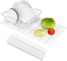 Stone Drying Mat for Kitchen Counter 24" x 16" Quick Dry Diatomaceous Earth