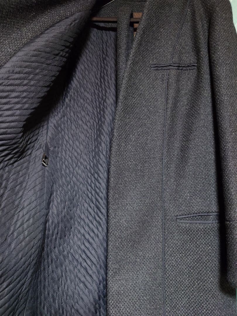 [Good Condition] Louis Vuitton Open Front Long Coat with Cord image 5