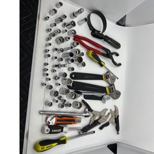 60pc Mixed Hand Tool Lot - Hart Sockets Pittsburgh Pro Wrenches Pliers Set 60pc Mixed Hand Tool Lot - Hart Sockets Pittsburgh Pro Wrenches Pliers Set