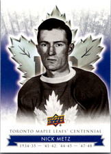 2017-18 Upper Deck Toronto Maple Leafs Centennial #24 Nick Metz
