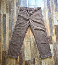 Carhartt - Vintage Made in USA Canvas Work Pants - 42x34 - Chestnut - CHT B12