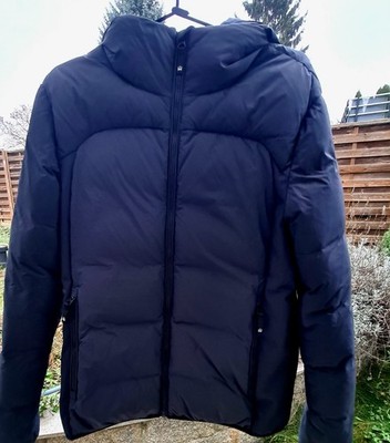 Superdry Daunen-Winterjacke Herren - Größe M Farbe Navy - Neuwertig