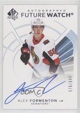 2017-18 SP Authentic Auto Future Watch 575/999 Alex Formenton #149 Auto 15ok